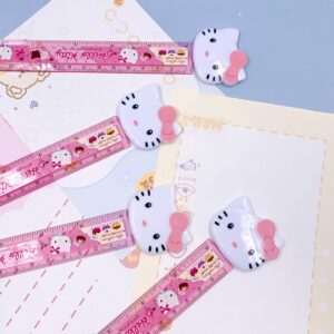 Régua 15cm Hello Kitty - Kit 2 Und