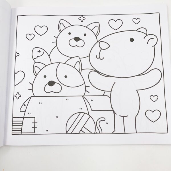 Livro de Colorir Fluffy Animals - CIRANDA - UND