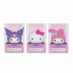 Apontador 3D Hello Kitty e Amigos - LEO e LEO - CX 16 UND