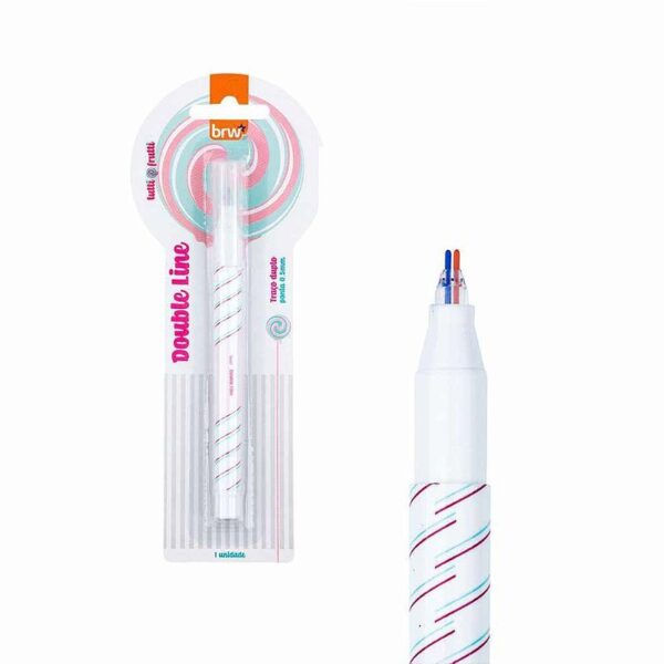 Marcador Double Line tutti frutti BRW
