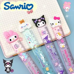 Régua Turma Hello Kitty - Cx 48 Und