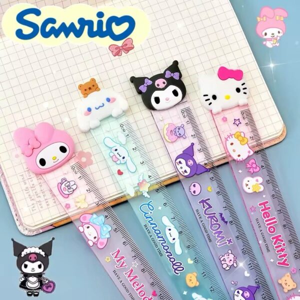 Régua Turma Hello Kitty - Cx 48 Und