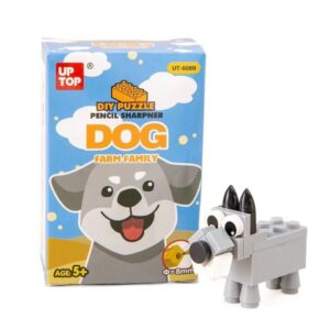 Apontador Lego Cachorro e Gato