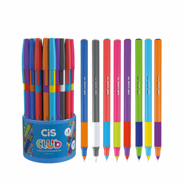 Caneta Esferográfica Cis Club 0.7mm - CIS - UND