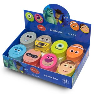 Borracha Pixar MOLIN - KIT 4 UND