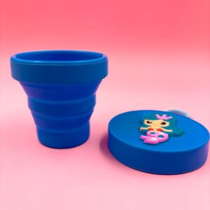 Copo Retrátil Silicone - Pacote 3 Und