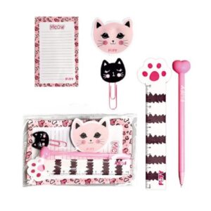 KIT de Anotações GATINHOS 5 Peças - FOFY - UND