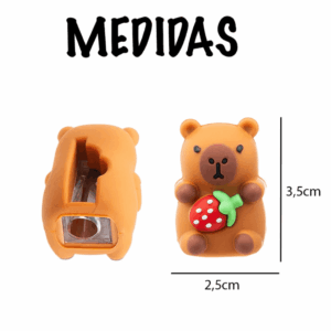 Apontador Emborrachado Capivara - IMPORTADO - UND
