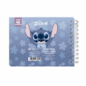 KIT Livro de Colorir STITCH DAC + 10 CANETAS TOUCH