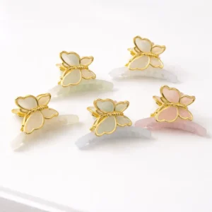 Presilha Piranha Borboleta Beauty 6 cm - IMPORTADO - PACOTE 6 UND