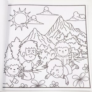 Livro de Colorir Comfy and Biblical - CIRANDA - UND