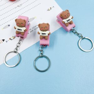 Mini Grampeador Chaveiro Ursinho  Lovelypen