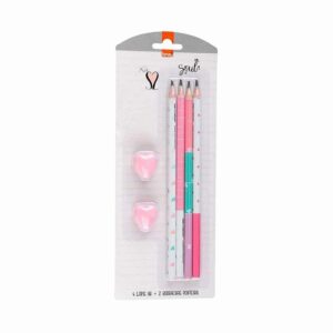 Kit Escolar S2 6 Produtos BRW