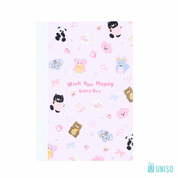Caderno Capa Dura Sweet Time Bichinhos B6 112 Fls 12,2x17,8cm - UNISO - UND