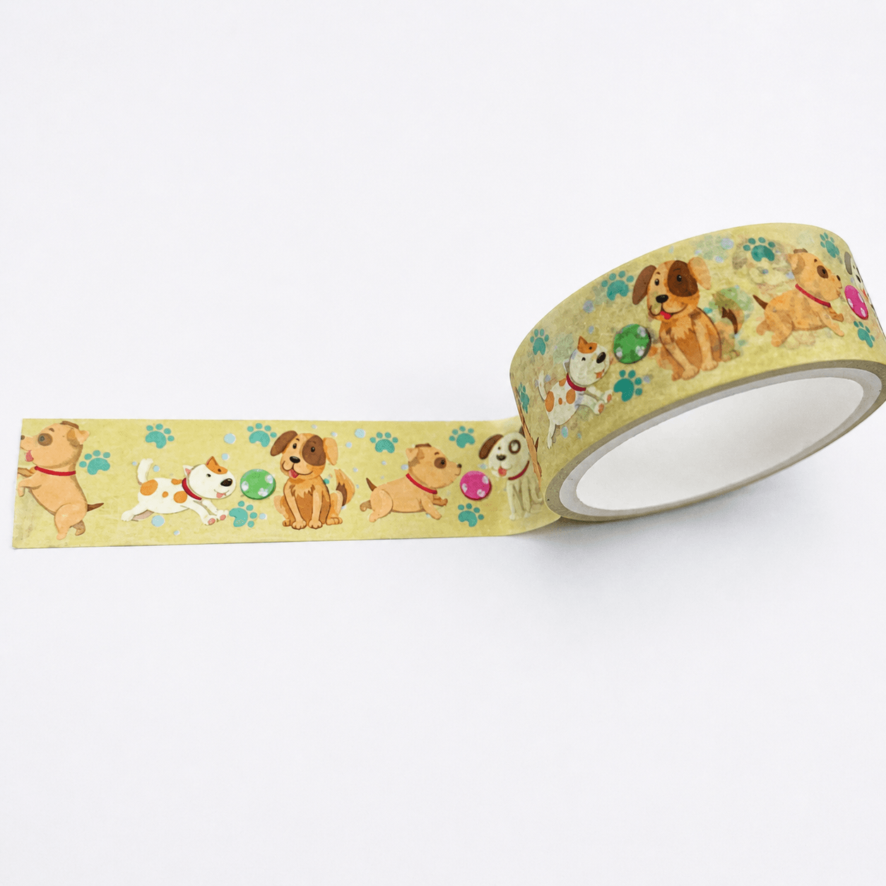 Fita Adesiva Washi Tape Pets 15mm x 3m - YINS PAPER - BLISTER