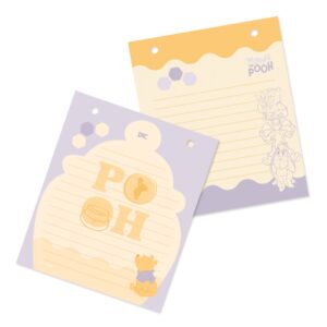 Refil Porta Fichas Argolado Ursinho Pooh DAC