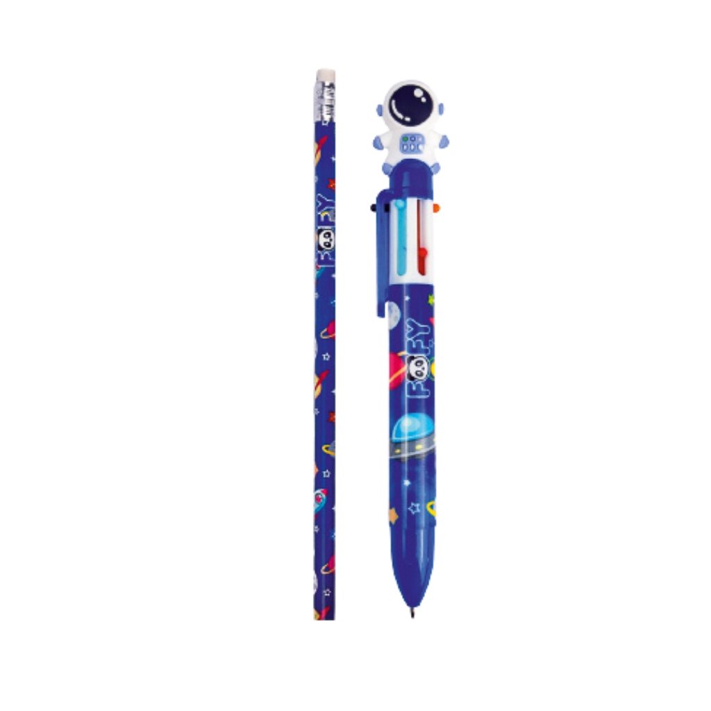 KIT Astronauta Cores 6 Peças - FOFY - BLISTER