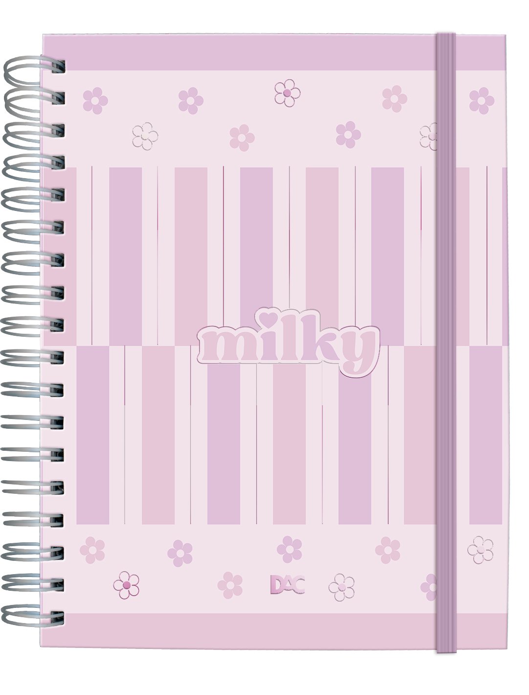 Caderno Smart Universitário 10 Divisórias Milky 80 fls - DAC