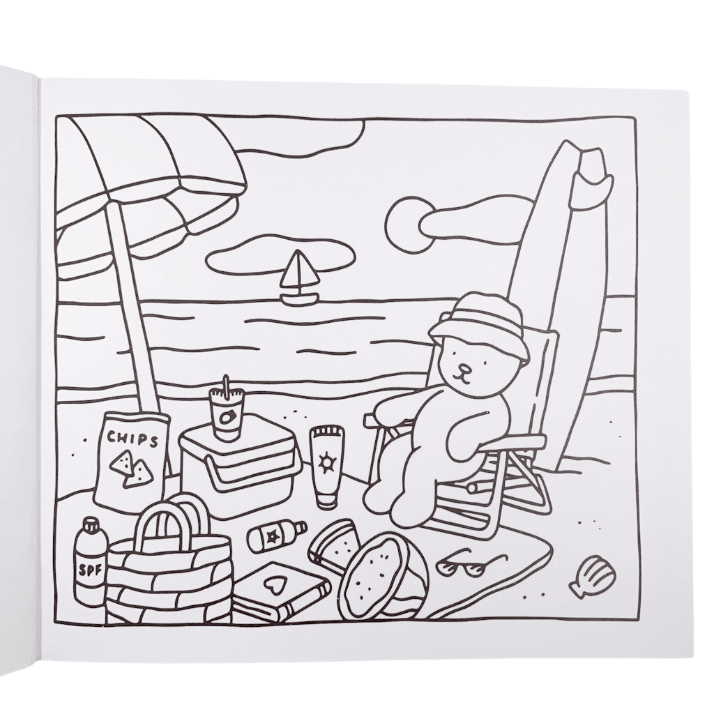 Livro de Colorir Bobbie Goods DIAS QUENTES Brochura - UND