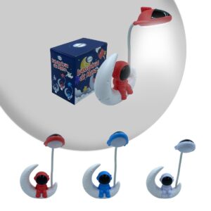 Luminária de Mesa Flexível Meia Lua Astronauta