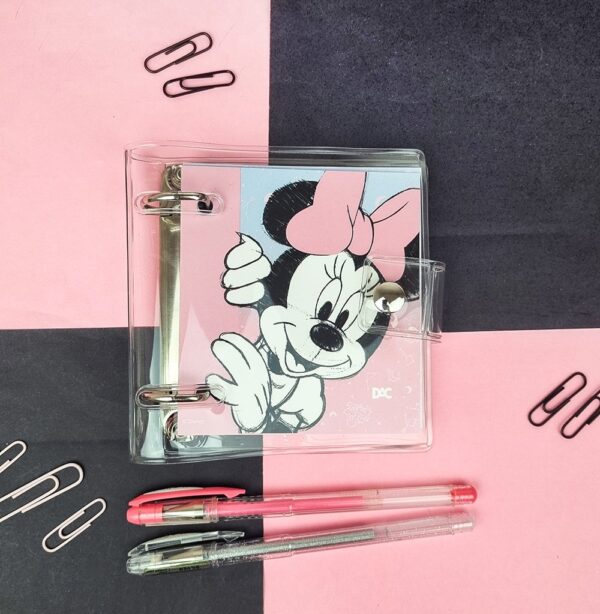 Refil folhas para Mini Fichário Disney Minnie PVC Cristal DAC