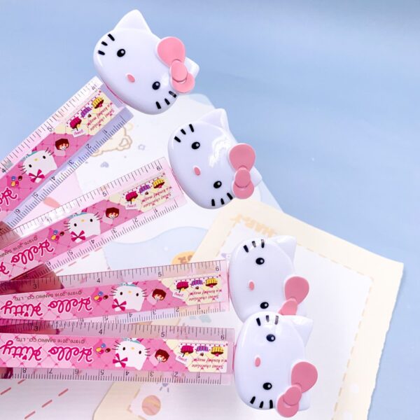 Régua 15cm Hello Kitty - Kit 2 Und