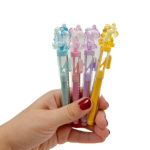 Caneta Borracha Unicórnio Cristal