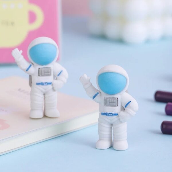 Borracha 3D Colorful Astronauta