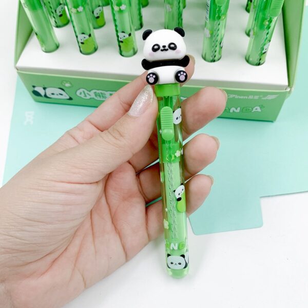 Borracha Fofa Retrátil Panda