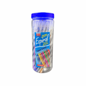 Caneta Esferográfica 0.7mm Espiral 10 Cores KAZ - POTE 30 UND