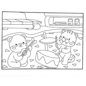 Livro de Colorir Cute and Cozy Yellow - CIRANDA - UND