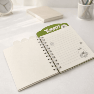 Caderno Pautado Espiral Bichinhos Fofos - IMPORTADO - UND