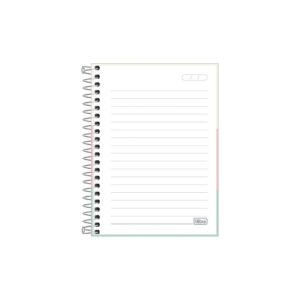 Caderneta Espiral Capa Dura 1/8 Charme 80 Fls 11x15,4cm - TILIBRA - UND