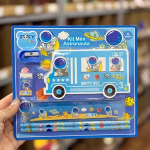 Kit Escolar Mini Astronauta 6 Peças - FOFY - BLISTER