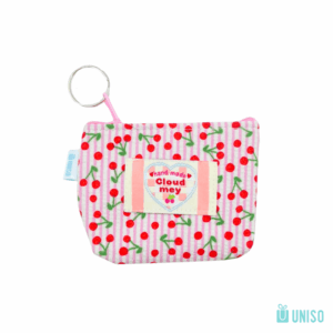 Porta Moedas Retangular Cereja 11x9x1,5cm - UNISO - UND