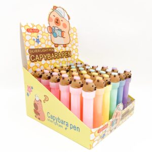 Marca Texto Chanfrado Capivara Relax - CAIXA 36 UND
