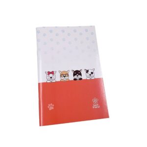Caderno Grampeado Pautado 120X180mm Best Friend BRW - Pacote c/4 Und