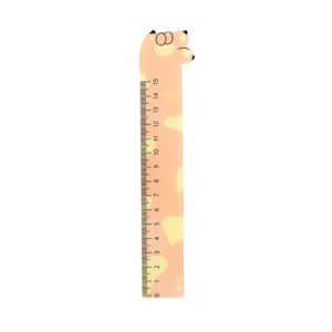 Régua Plástica 15 cm Pets BRW  - Cx 12 Und