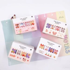 Washi Tape Caixinhas Fofuras Sortidas