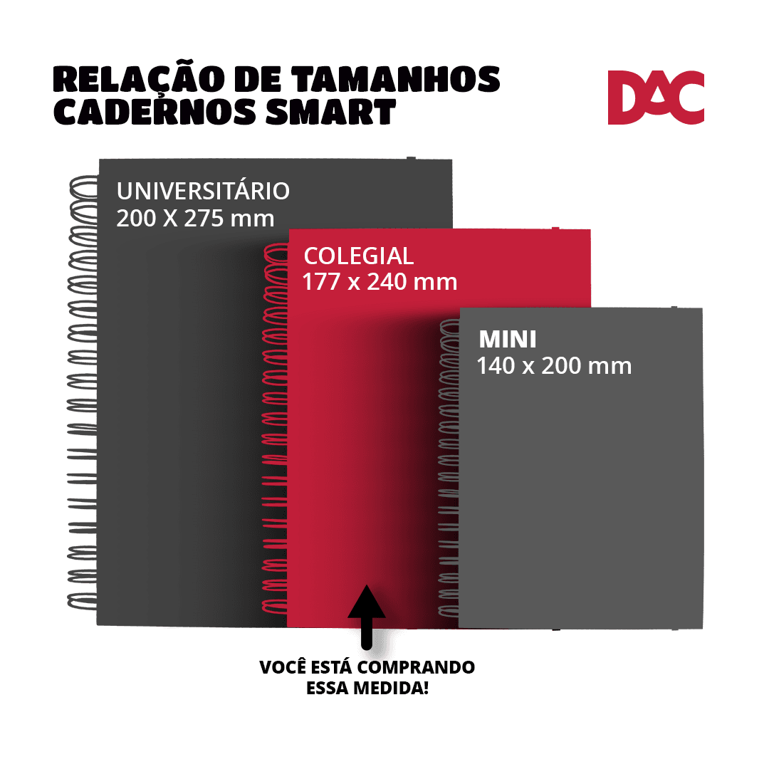 Caderno Smart Colegial Lilo e Stitch 80 fls - DAC