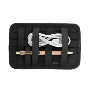 Estojo Nylon Multi Elástico BRW - Preto