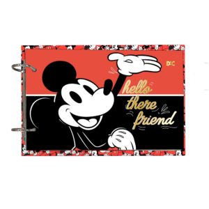 Porta Fichas Argolado Mickey Disney DAC