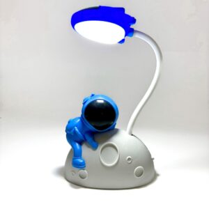 Luminária de Mesa Flexível USB Astronauta Lua