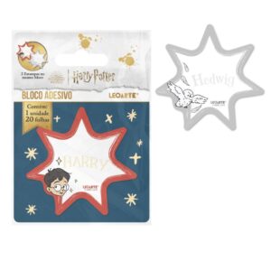 Bloco Adesivado 20 Fls Harry Potter  - LEO E LEO - BLISTER 1 UND