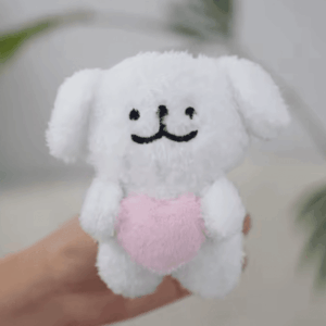Chaveiro Fofo Pelúcia Cachorrinho Cute G - UND