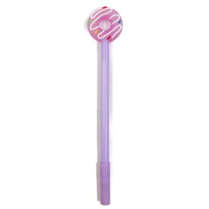 Caneta Fofa Donuts Color - Pacote 6 Und