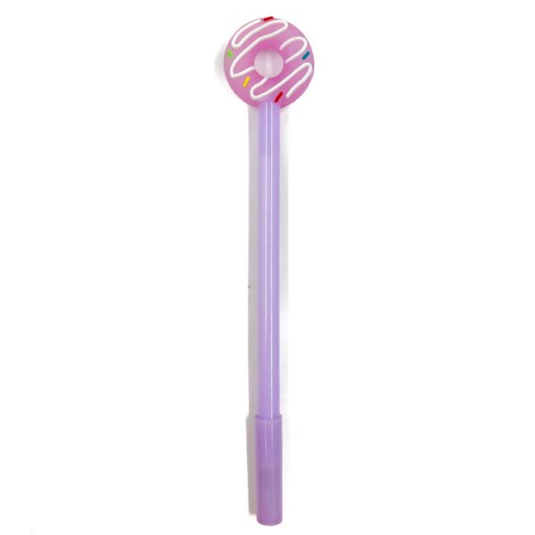 Caneta Fofa Donuts Color - Pacote 6 Und