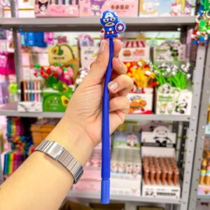 Caneta Flexível Dançante Super Heróis