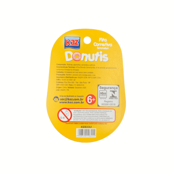 Fita Corretiva Donuts 5mmx6m KAZ - BLISTER