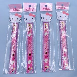 Régua 15cm Hello Kitty - Kit 2 Und